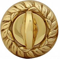 Фиксатор сантехнический CLASS на розетке 60мм (полированная латунь) WC 60 PB