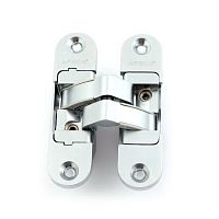 Петля скрытой установки Apecs DH-1130-95*23*5-3D-Z-CRM-R (матовый хром) правая до 40кг