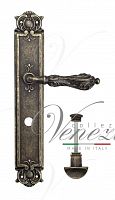Дверная ручка на планке Venezia Monte Cristo WC сантехническая PL97 (ант. бронза)