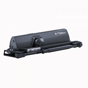 Дверной доводчик НОРА-M 4ST 25-120кг (черный); ?>