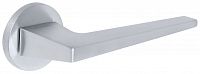 Дверная ручка Extreza Hi-Tech Slim ALIOT 129 R16 круглое основание F05 (матовый хром)