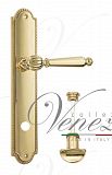 Дверная ручка на планке Venezia Pellestrina WC сантехническая PL98 (полир. латунь)