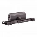 Дверной доводчик НОРА-M 600 2S F с фиксацией 50кг (графит/бронза)