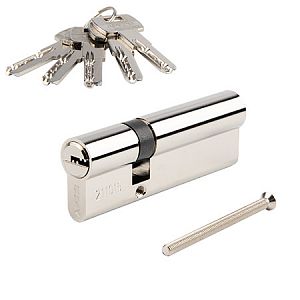 Цилиндровый механизм Apecs SM-90(30/60)-NI (никель) ключ/ключ; ?>