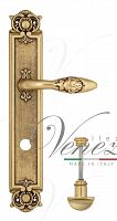 Дверная ручка на планке Venezia Casanova WC сантехническая PL97 (франц. золото)
