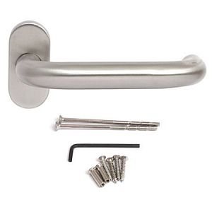Ручка дверная Apecs H-0903-INOX (нержавеющая сталь); ?>