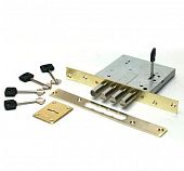 Врезной замок Cisa 57028.60.0 (бэксет 60мм) с четырьмя ригелями