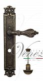 Дверная ручка на планке Venezia Florence WC сантехническая PL97 (ант. бронза)