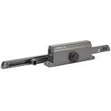 Дверной доводчик НОРА-M со скользящей тягой 450 Slider ISPARUS 110-160кг (графит)
