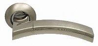 Дверная ручка Archie Sillur мод. 132 S.CHROME/P.CHROME (матовый хром/хром)