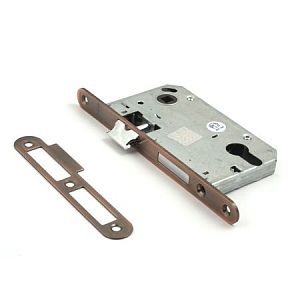 Врезной замок Apecs 5300-AC (медь) под цилиндр. механизм; ?>