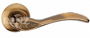 Дверная ручка RENZ мод. 17-08 PCF Флория (кофе блестящий); ?>
