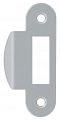 Ответная планка AGB В010001341 (сатин хром) с загибом