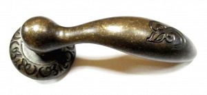 Дверная ручка Virgola мод. Pelican Decor OA (ант. бронза); ?>