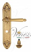 Дверная ручка на планке Venezia Pellestrina WC-4 сантехническая PL90 (франц. золото)