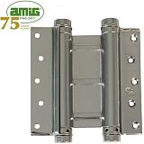 Дверная петля пружинная Amig-3037-75*126 (никель) 75мм
