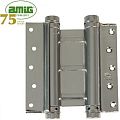 Дверная петля пружинная Amig-3037-75*126 (никель) 75мм