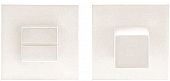 Фиксатор сантехнический ORO&ORO BK 13 квадрат WHITE (белый) Арт: 45719