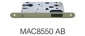 Врезной замок Zambrotto MAC8550 (50х85мм) магнитный под цилиндр AB (бронза)