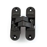 Петля скрытой установки Apecs DH-1130-95*23*5-3D-Z-BL-L (черная) левая до 40кг
