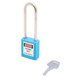 Навесной замок BD-G23S A Blue (голубой); ?>