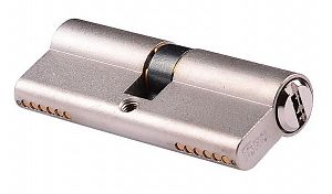 Цилиндровый механизм ISEO R6 65мм (30/35) ключ/ключ (хром); ?>