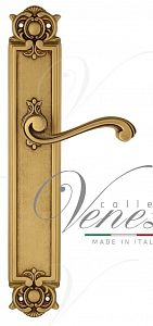 Дверная ручка на планке Venezia Vivaldi PASS проходная PL97 (франц. золото); ?>