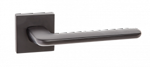 Дверная ручка RENZ DH 95-03 Лана MBN (матовый черный никель); ?>