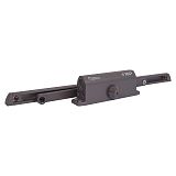 Дверной доводчик НОРА-M со скользящей тягой 440 Slider ISPARUS 70-130кг (графит)