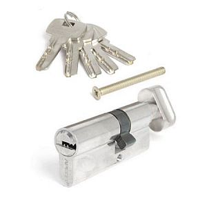 Цилиндровый механизм Apecs SM-70(30С/40)-C-NI (никель) ключ/вертушка; ?>