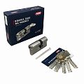 Цилиндровый механизм ABUS BRAVUS 3500 MAGNET MX PRO 115мм (30/85) ключ/ключ NI (матовый никель)