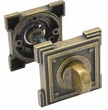 Фиксатор сантехнический Adden Bau WC VQ003 квадратный AGED BRONZE (состаренная бронза)