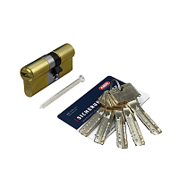 Цилиндровый механизм ABUS BRAVUS 3500 MAGNET MX PRO 100мм (40/60) ключ/ключ MS (латунь)