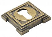 Накладка на цилиндр Adden Bau SC VQ001 квадратная AGED BRONZE (состаренная бронза)
