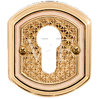 Накладка на цилиндр Val de Fiori ET 71 PB/I (латунь блестящая с эмалью)