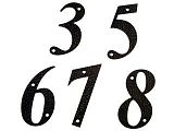 Цифра Amig 0 (черный) 9857