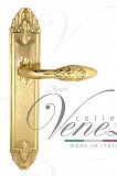 Дверная ручка на планке Venezia Casanova PASS проходная PL90 (полированная латунь)
