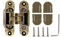 Дверная петля скрытой установки Armadillo Architect UNIVERSAL 3D-ACH 60 (11160UN3D) AB (бронза) до 60кг