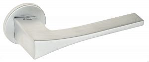 Дверная ручка Fratelli Cattini мод. OSSIS 7FS-CS (матовый хром) круглое основание 5 мм (тонкое); ?>