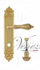 Дверная ручка на планке Venezia Monte Cristo WC-4 сантехническая PL96 (полир. латунь); ?>