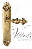 Дверная ручка на планке Venezia Lucrecia PASS проходная PL90 (франц. золото)