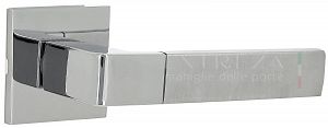 Ручка дверная Extreza Hi-Tech FIORE 110 R11 F04/F05 (полированный хром/матовый хром); ?>