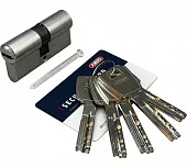 Цилиндровый механизм ABUS X6R410 130мм (60/70) ключ/ключ NI (матовый никель)