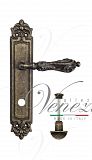 Дверная ручка на планке Venezia Monte Cristo WC сантехническая PL96 (ант. бронза)