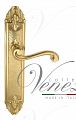 Дверная ручка на планке Venezia Vivaldi PASS проходная PL90 (полир. латунь)