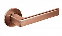 Дверная ручка Tupai 3095 5S RT тонкое круглое основание (матовый винтаж /160)