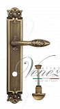 Дверная ручка на планке Venezia Casanova WC сантехническая PL97 (мат. бронза)