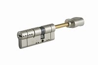 Цилиндровые механизмы Rav Bariach SATURN 91мм (60/31) ключ/шток (никель)