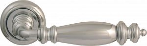 Дверная ручка Melodia мод. Siena Brass 403V на розетке 50V (полированный хром); ?>