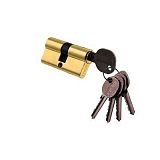 Цилиндровый механизм DAMX N60mm SB (матовое золото) ключ/ключ
